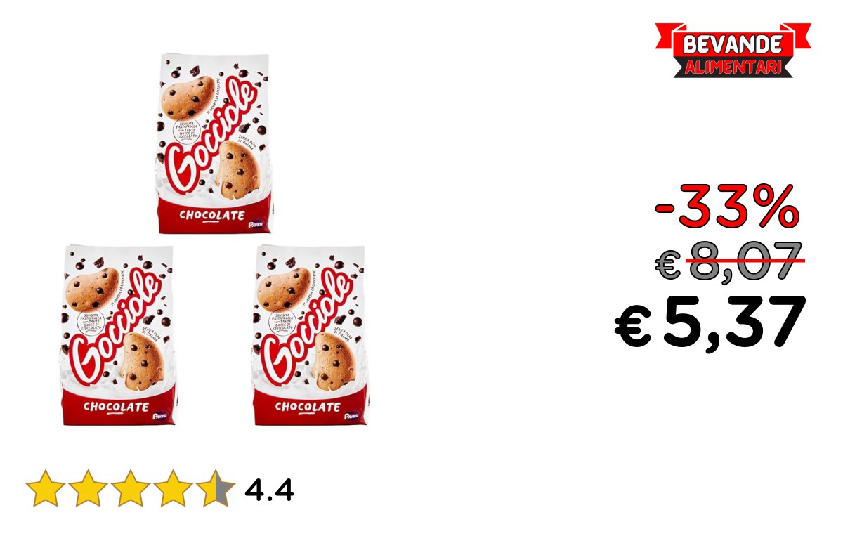 Pavesi Biscotti – fino al 33% di sconto Deal