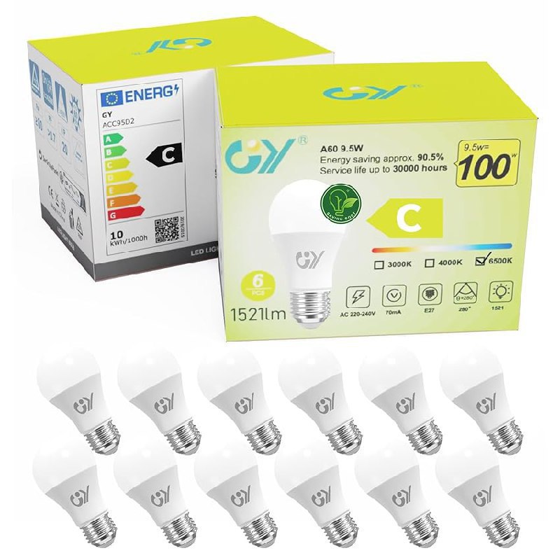 GY Lampadine LED E27: fino al 25% di sconto Deal
