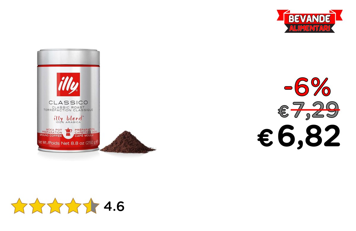 illy Caffè CLASSICO: up to 6% off Deal