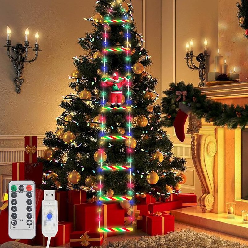 Catena luminosa a LED Babbo Natale fino al 30% off