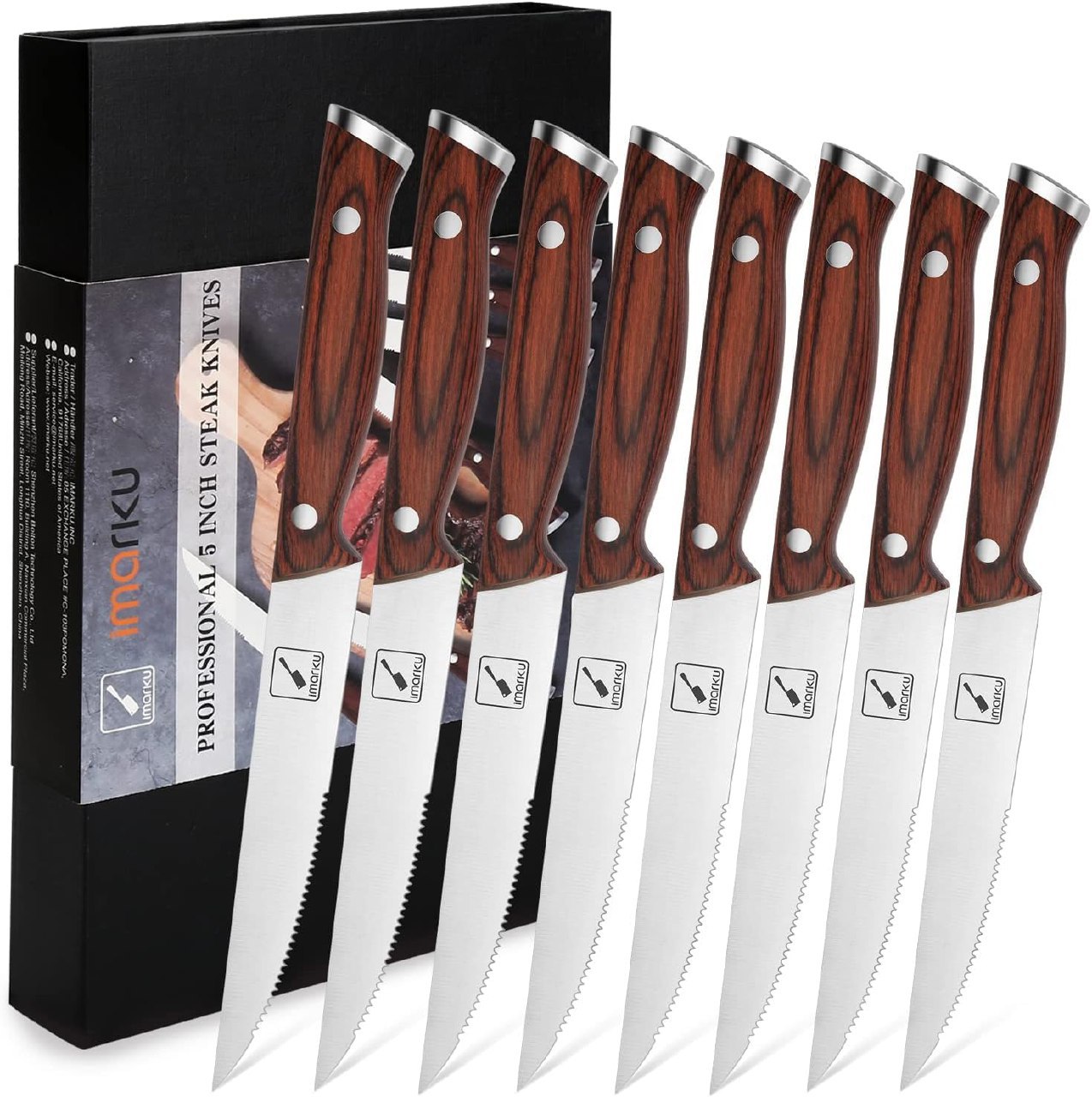 imarku Set Coltelli da Bistecca, 40% di Sconto Deal