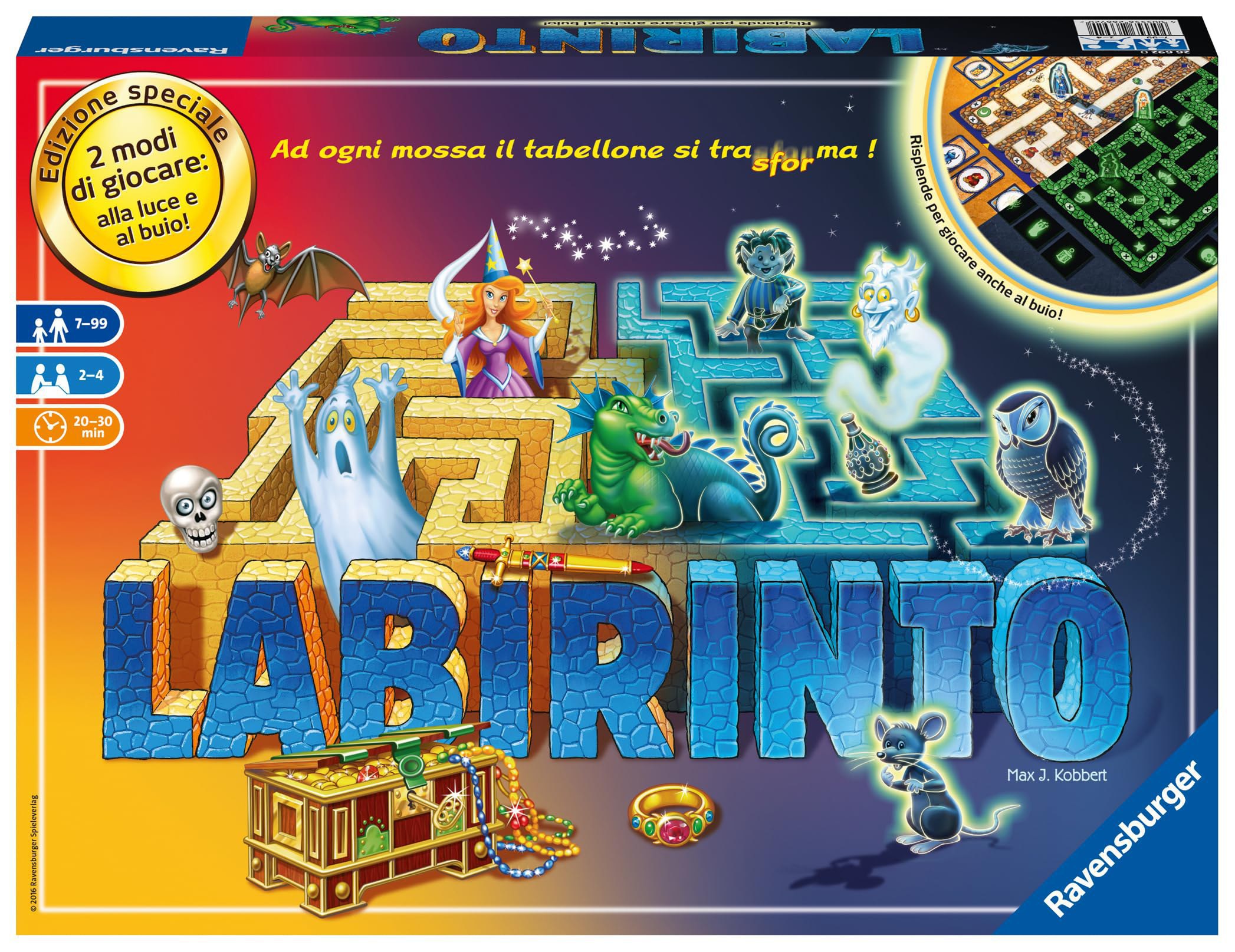 Ravensburger – Labirinto Glow: fino al 38% di sconto