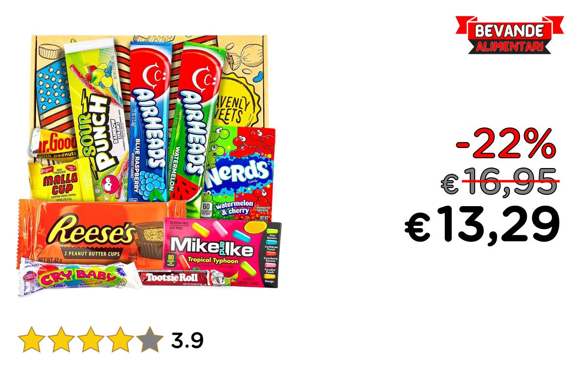 Heavenly Sweets: fino al 22% di sconto su Amazon Deal