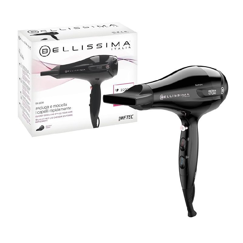 Bellissima Imetec Asciugacapelli S9 2200 fino al 20% off Deal