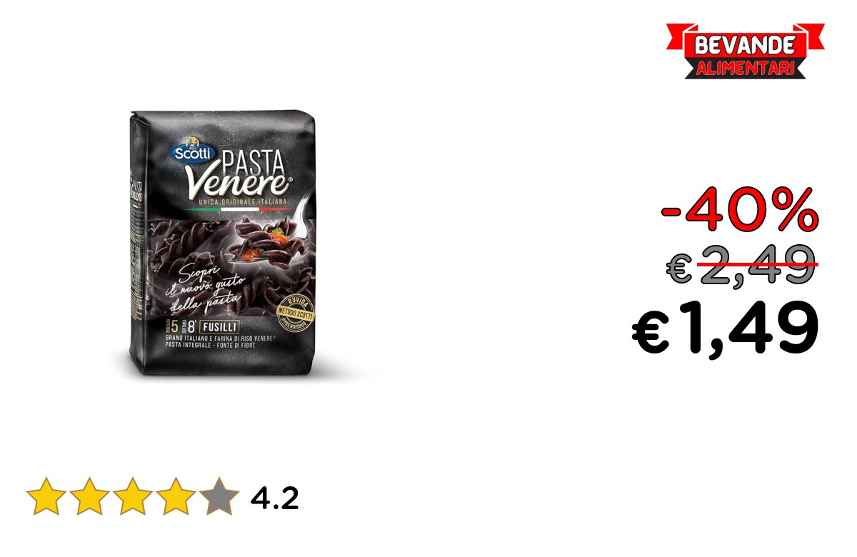 Riso Scotti Fusilli fino al 40% di sconto Deal