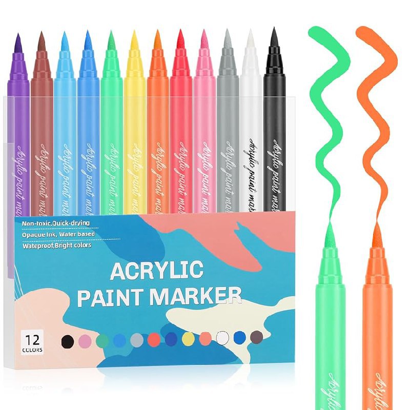 EooUooIP Penne Per Pittura Acrilica fino al 58% Offerta
