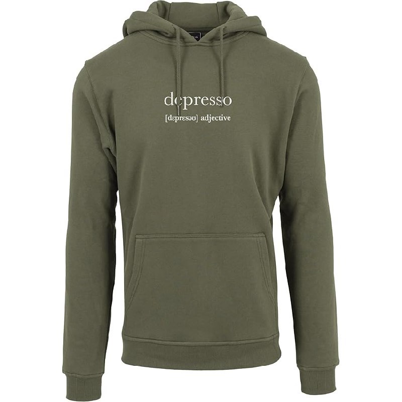 Mister Tee Herren Depresso Hoody fino al 50% di sconto