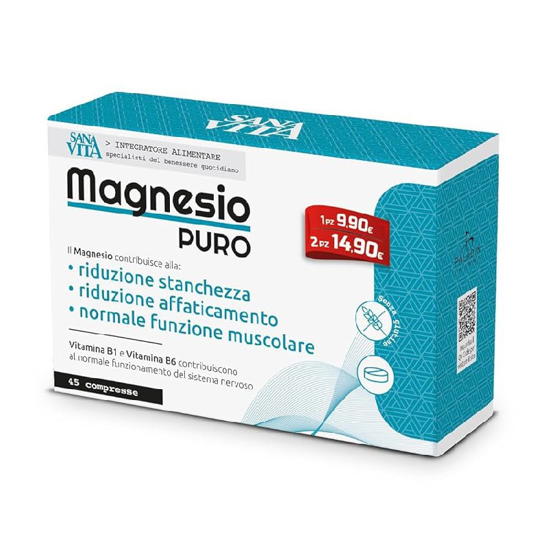 Sanavita Magnesio Puro: Sconti fino al 46% su Amazon Deal