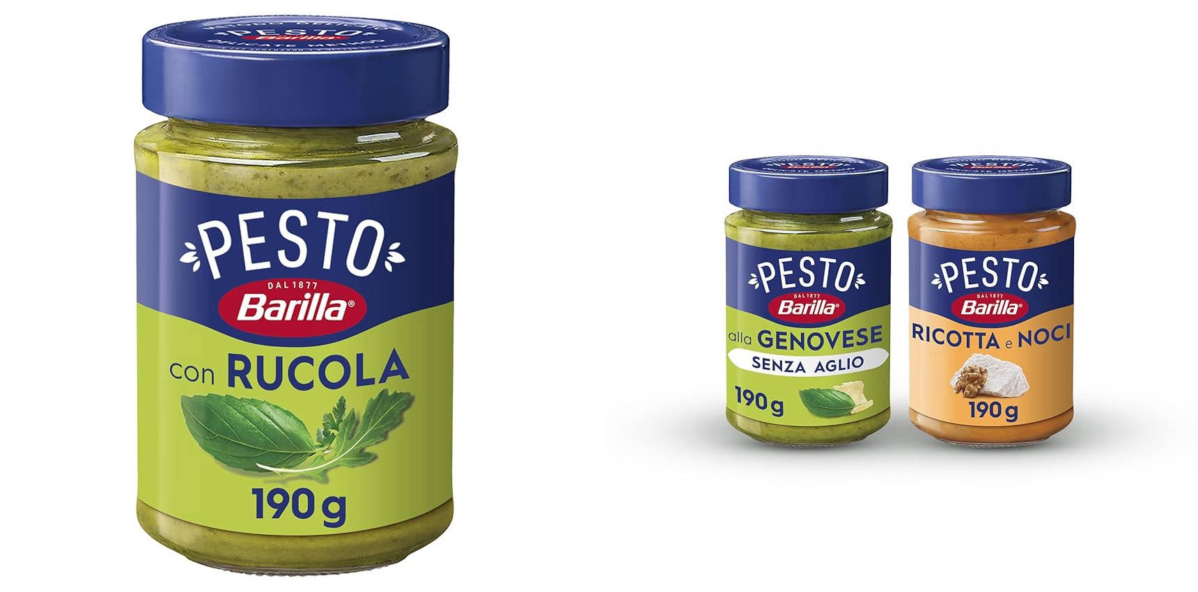 Barilla Pesto fino al 32% di sconto, Offerte