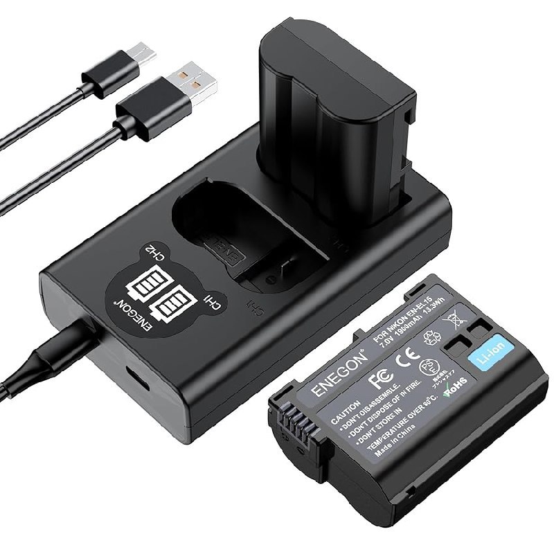 ENEGON EN-EL15 Batterie fino al 20% off Deal