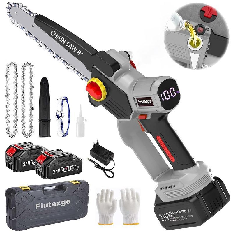 Mini Motosega a Batteria 8 Pollici fino al 20% Offerta
