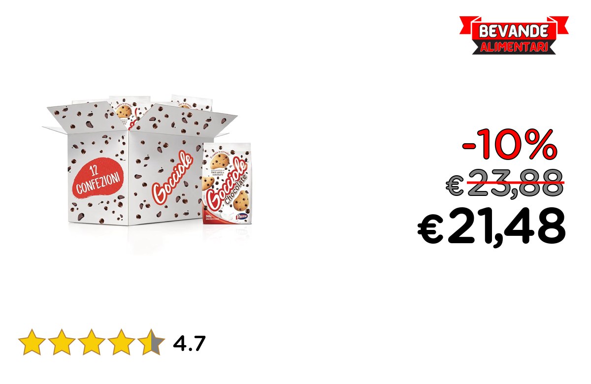 Pavesi Biscotti Frollini: fino al 10% di sconto Offerta