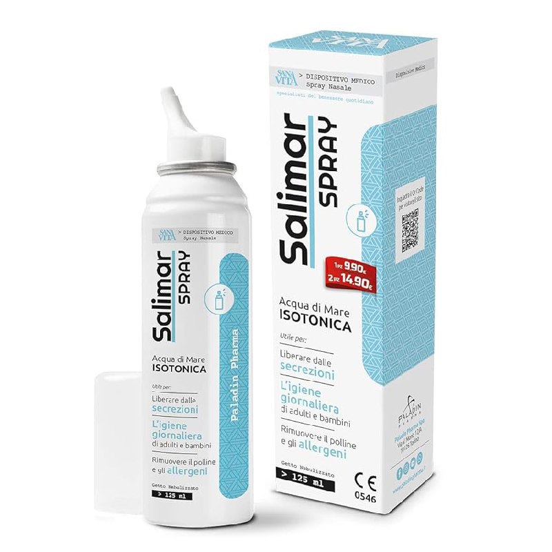 Sanavita Salimar – Spray Nasale fino al 41% di sconto