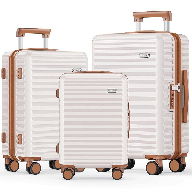SHOWKOO Valigie Rigide Espandibili fino al 25% off