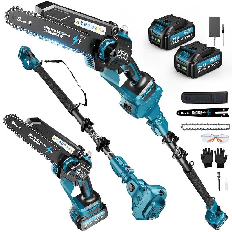 2-in-1 Mini Motosega a Batteria: Fino al 33% di Sconto!