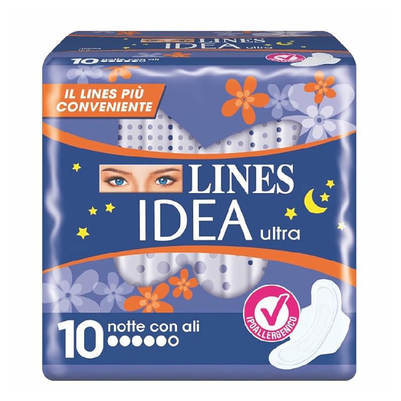 Lines Idea Ultra Assorbenti Notte: fino al 10% off Deal
