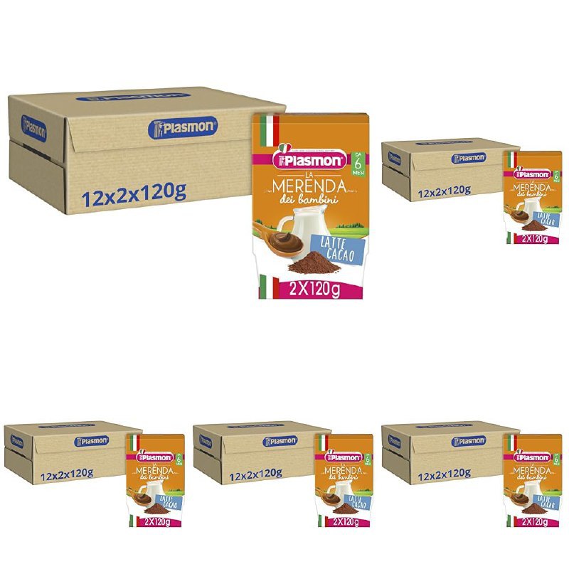 Plasmon Omogeneizzato Latte e Cacao fino al 50% off Deal
