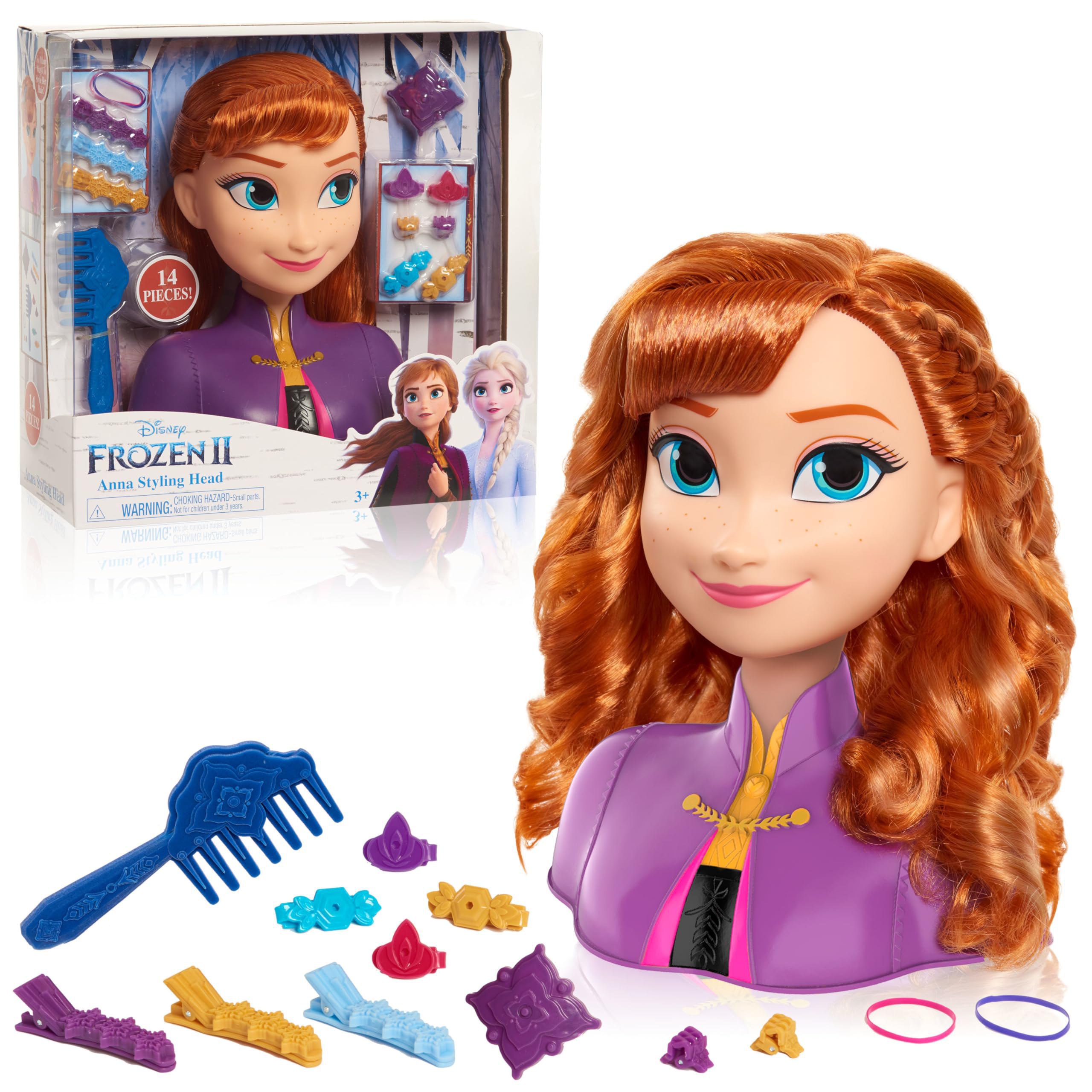 Disney’s Frozen 2 Anna Styling Head: fino al 25% off Offerta