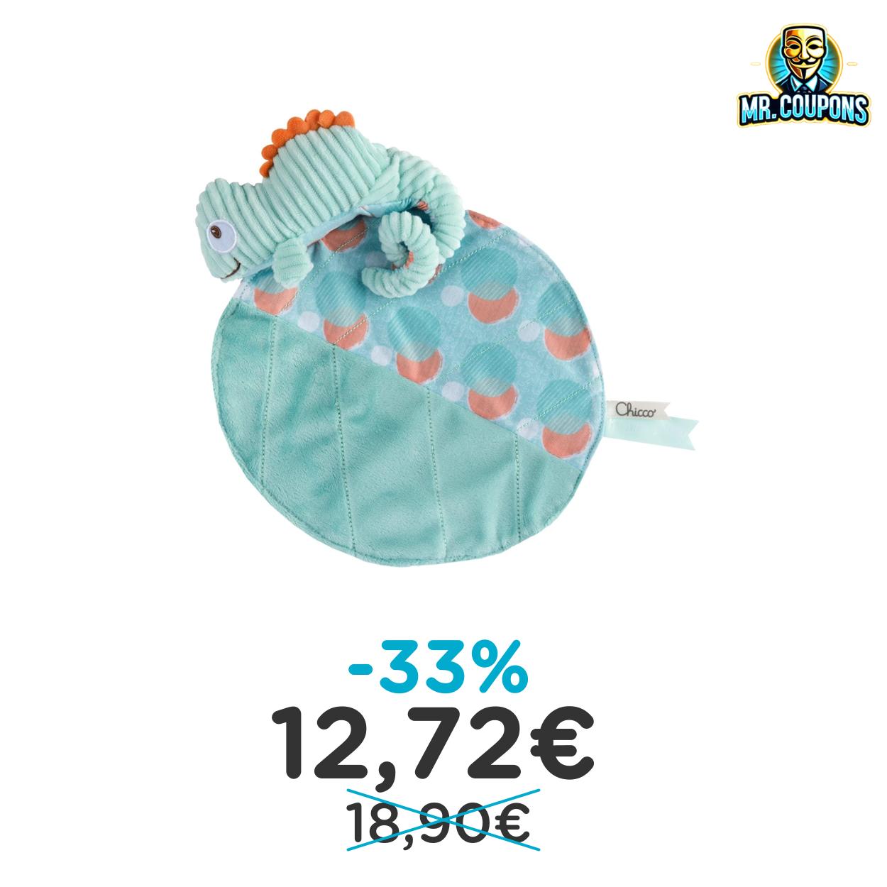 Peluche Dou Dou Camaleonte Chicco: Offerta fino al 33% su Amazon