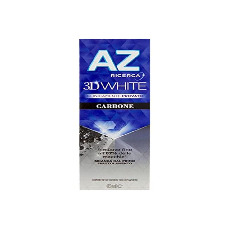 AZ Dentifricio 3D White Carbone: fino al 50% di sconto