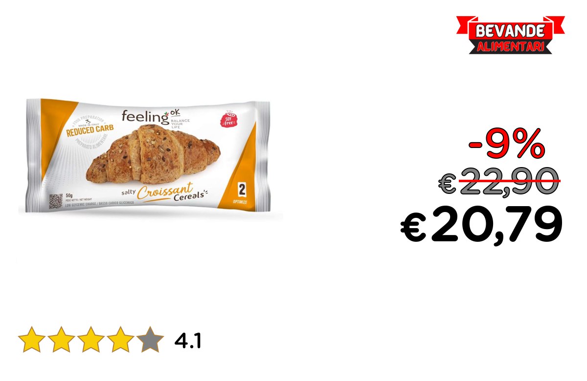 Feeling Ok Croissant Optimize Fino a 9% Offerta
