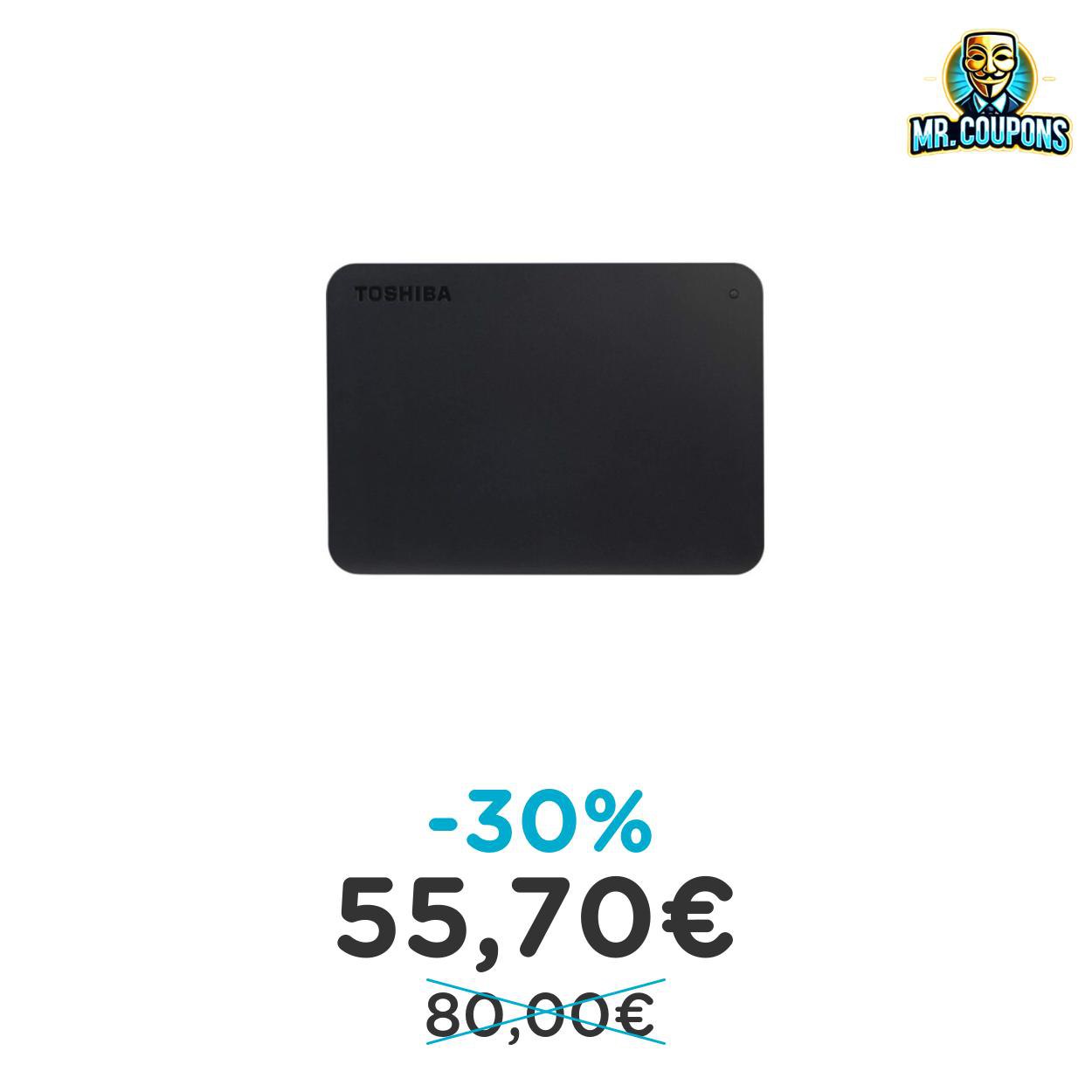 Toshiba 1TB: fino al 30% di sconto su Amazon