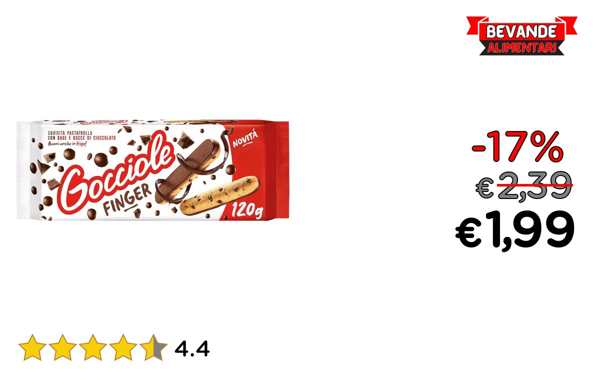 Pavesi Biscotti Frollini: fino al 17% di sconto Deal