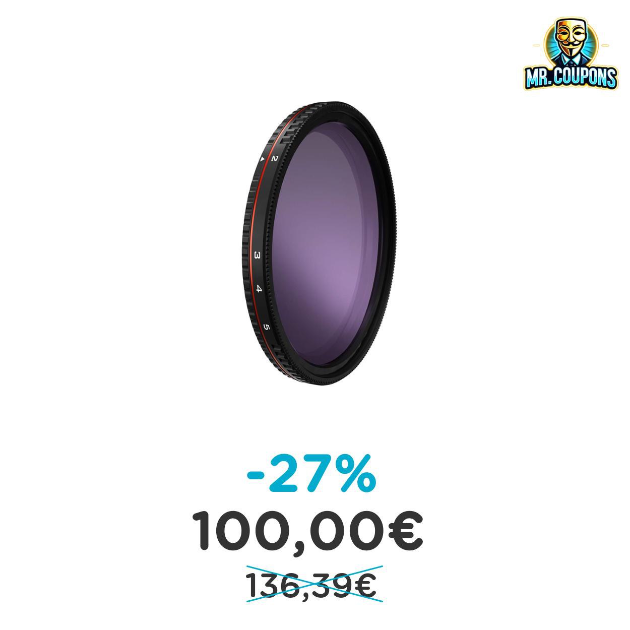 Filtro ND Variabile Freewell 82mm fino al 27% off Deal
