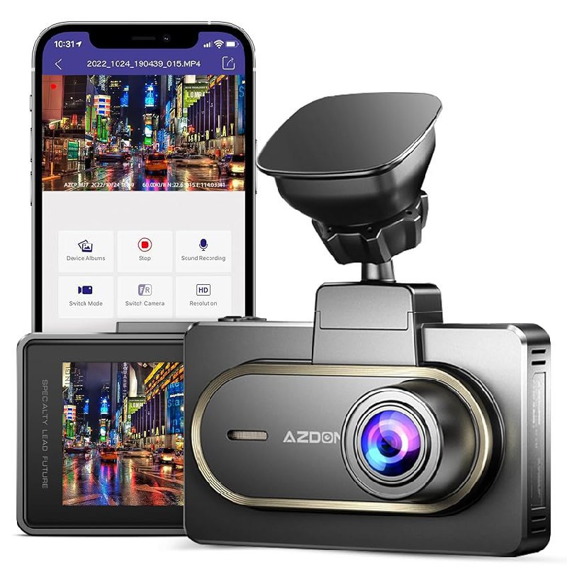 AZDOME Telecamera Auto fino al 50% di sconto