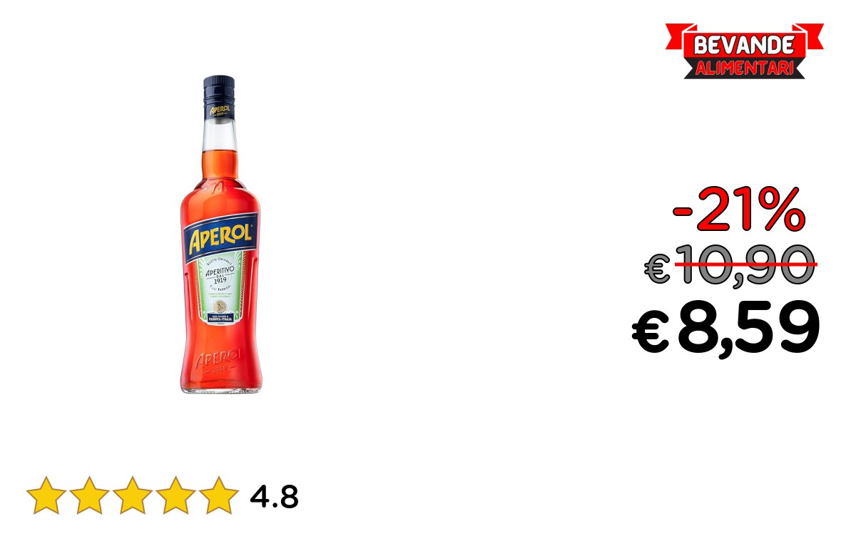 Aperol – fino al 21% di sconto su Deals