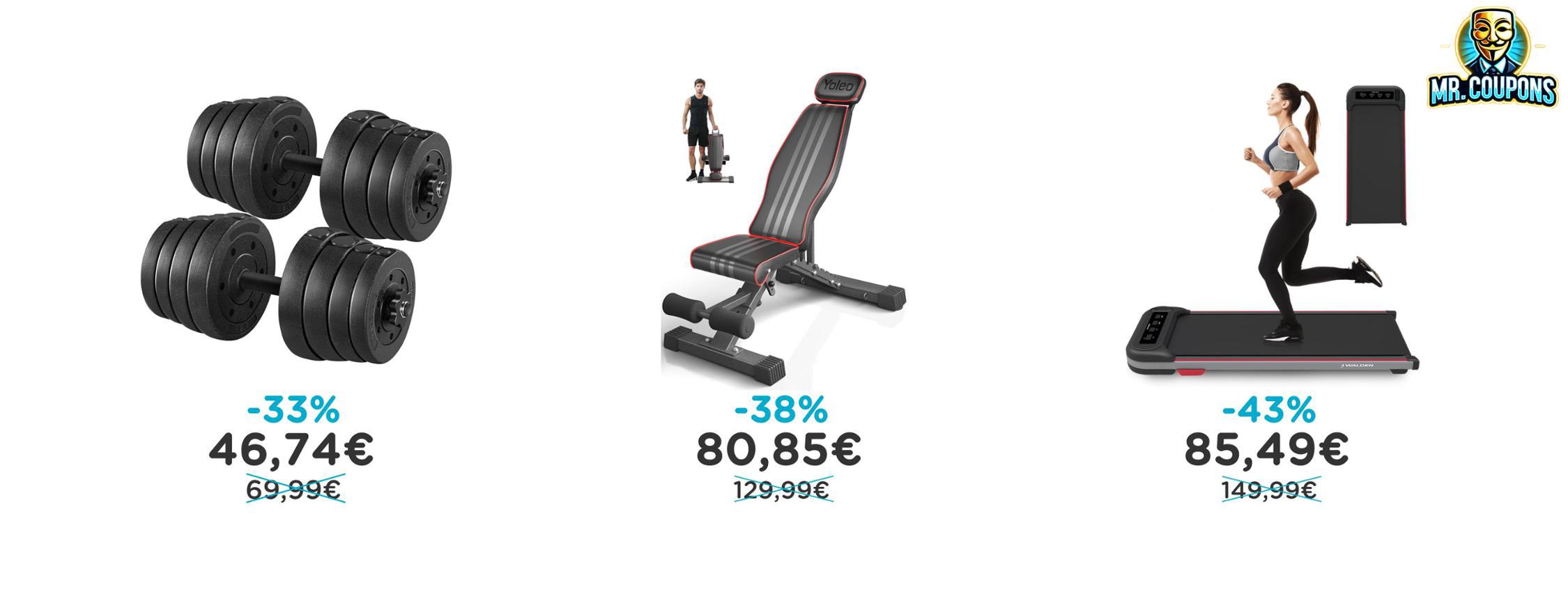 Yaheetech: fino al 43% di sconto sui manubri e altro
