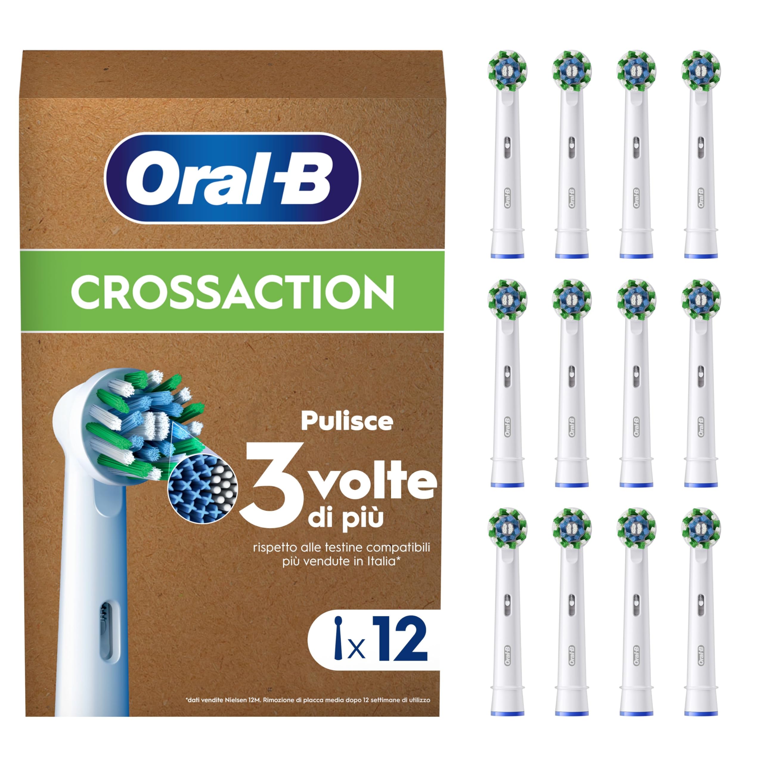 Oral-B: fino al 50% di sconto su Testine Cross Action