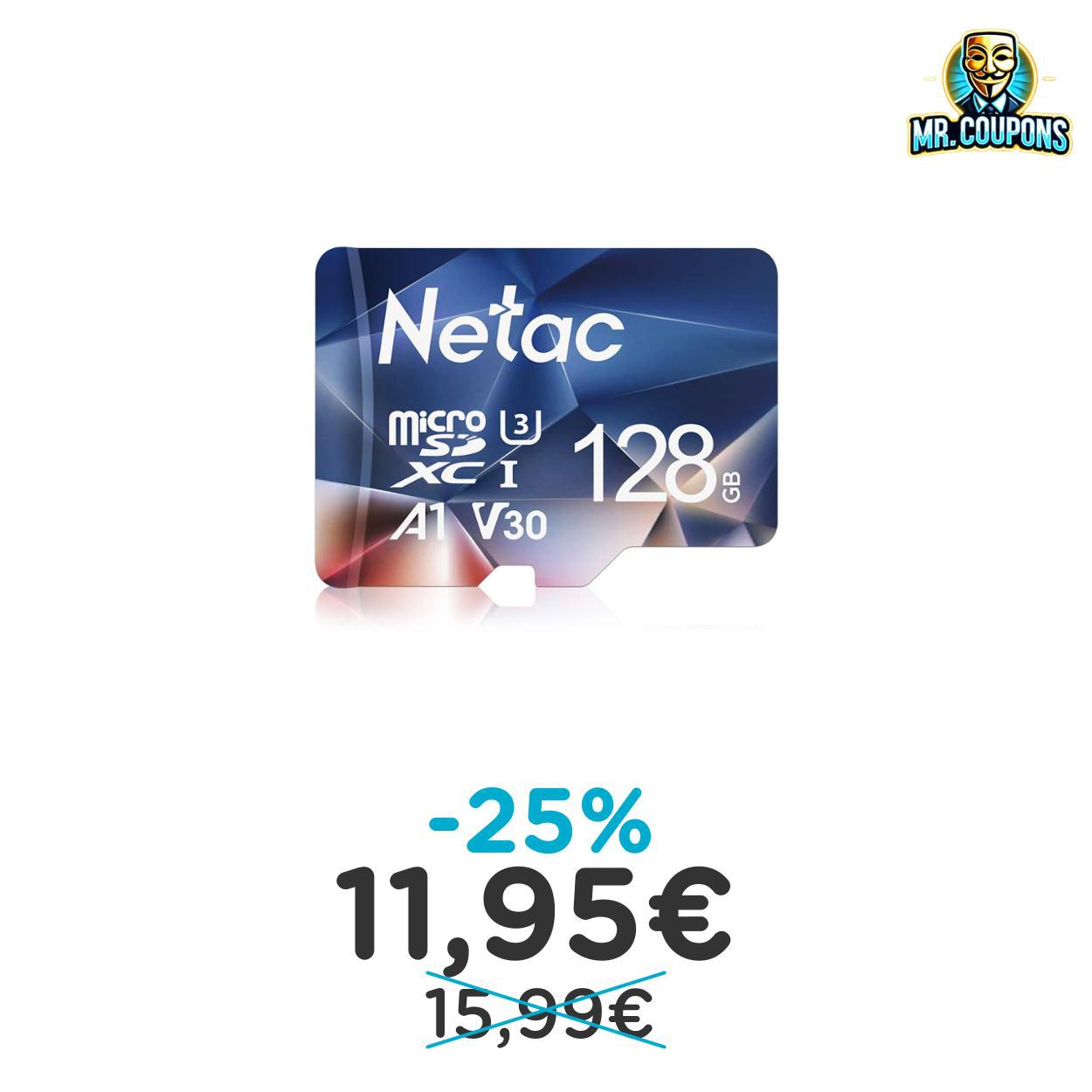 Scheda Micro SD Netac: fino al 25% di sconto Deal