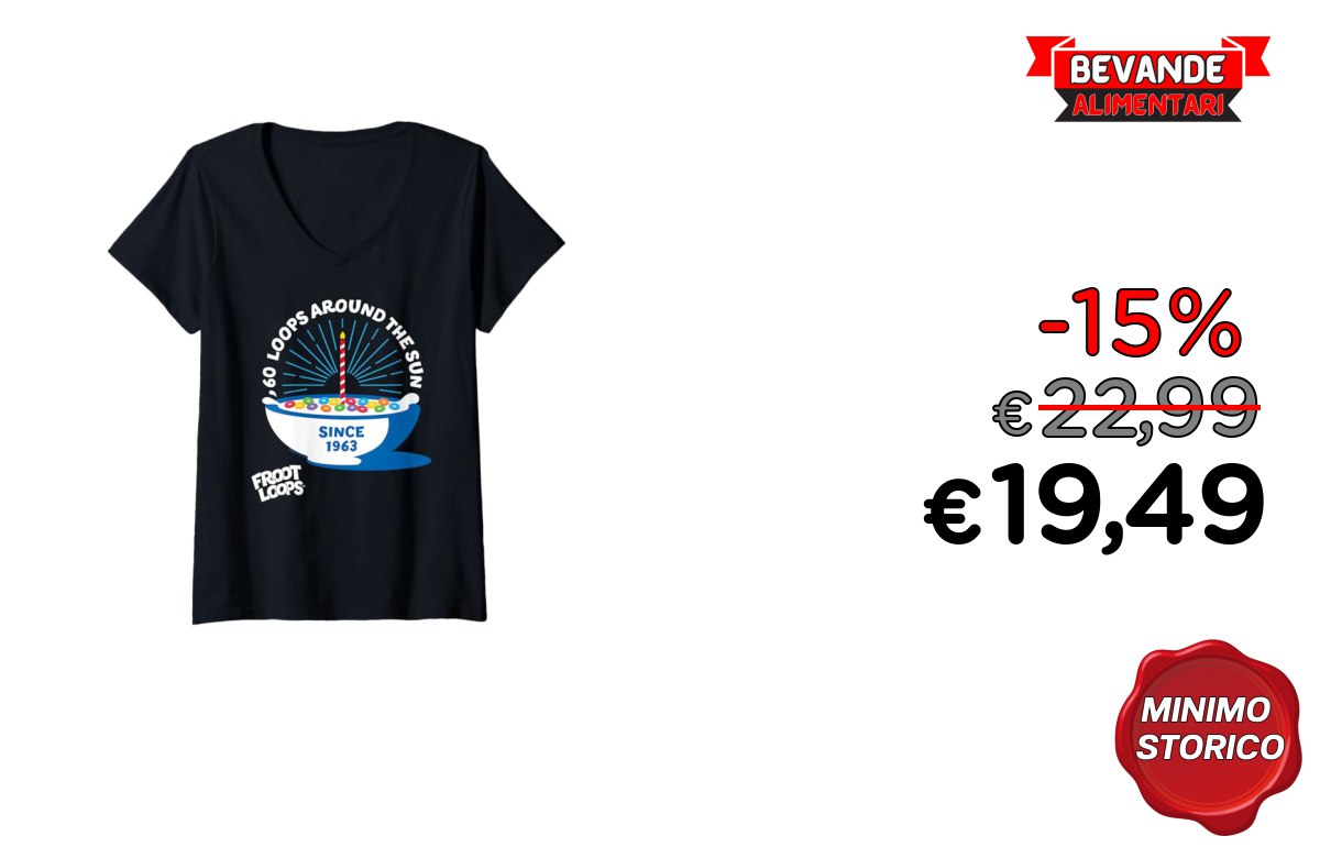 Donna Froot Loops – 15% di sconto su Maglietta