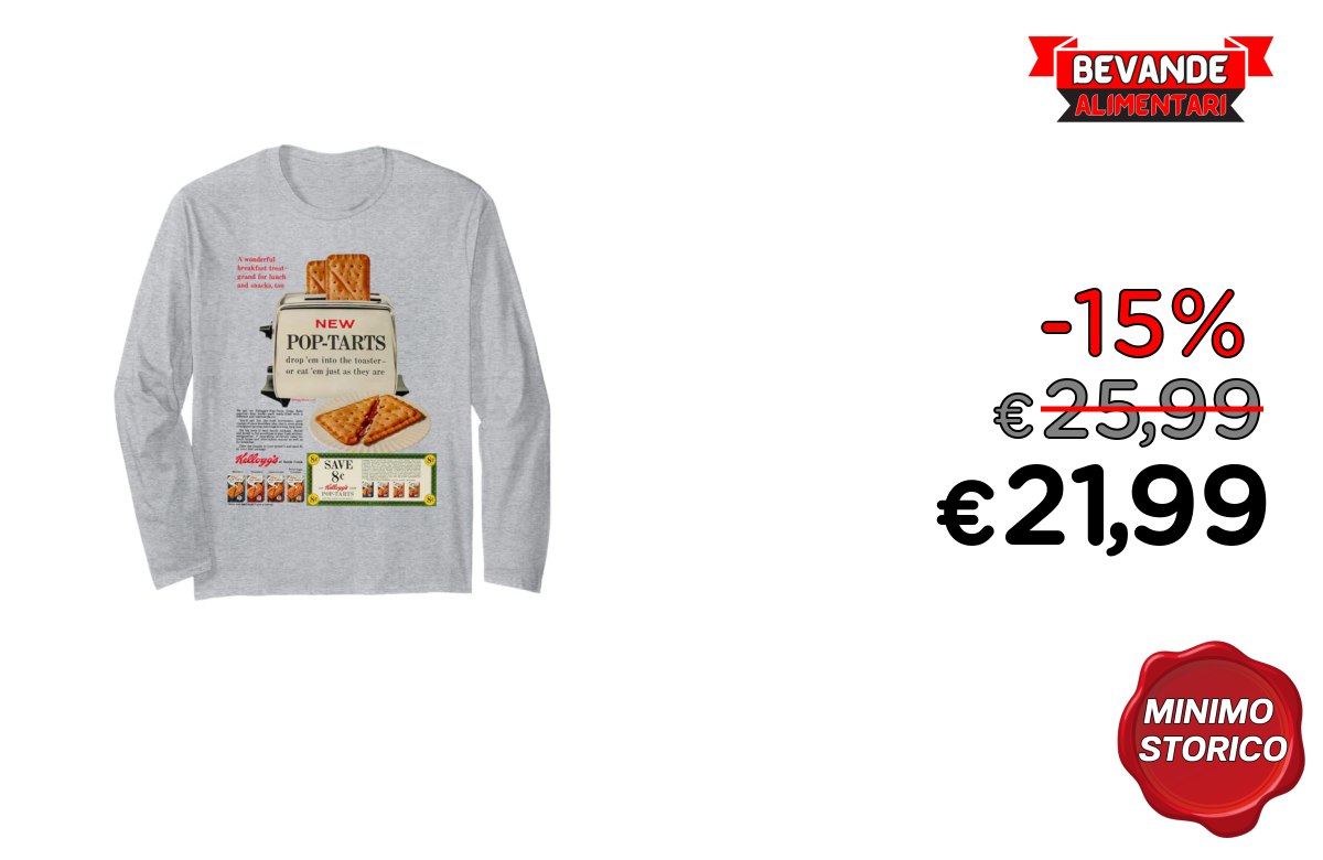 Kellogg’s Pop Tarts: fino al 15% di sconto Deal