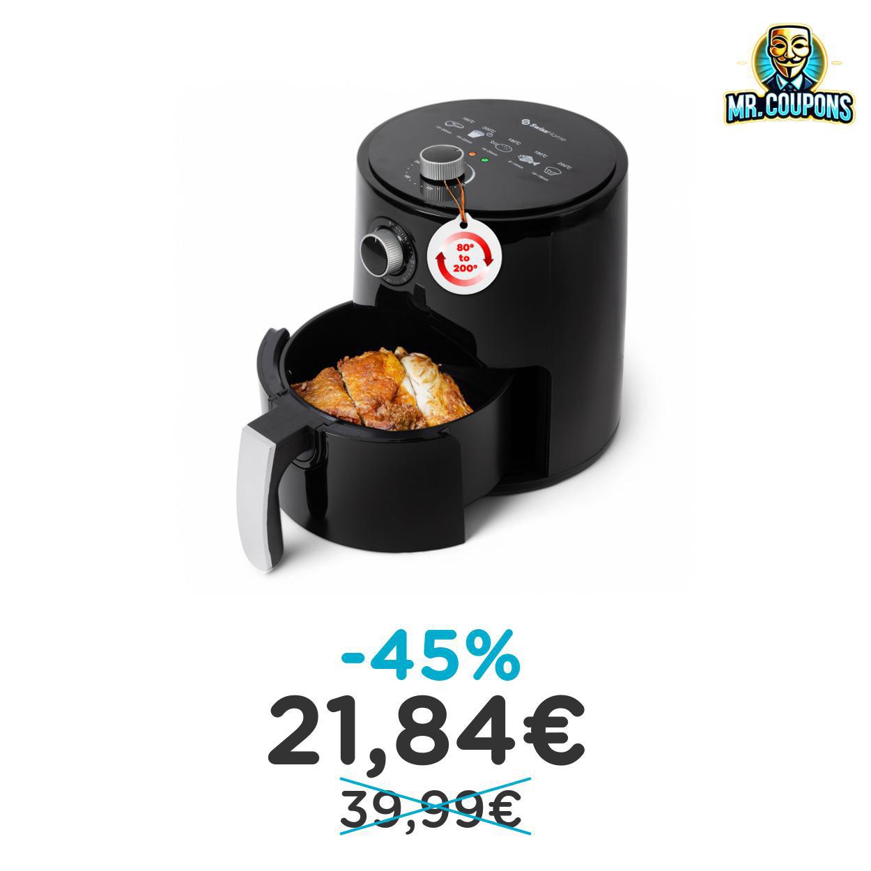 Friggitrice ad aria Z SwissHome PETIT: Deal fino al 45%