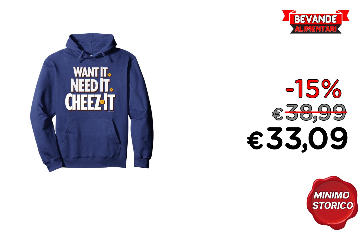 Kellogg’s Cheez It Snack: fino al 15% di sconto Deal