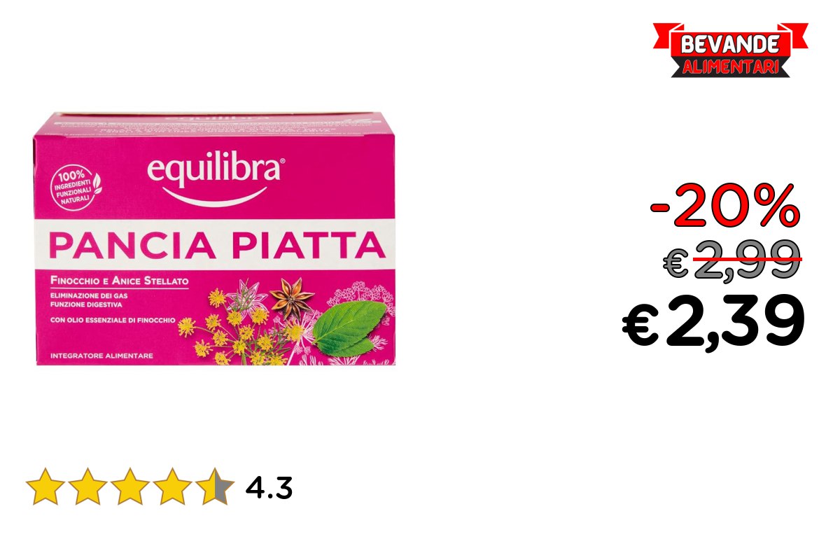 equilibra Integratori – fino a 20% di sconto Deal