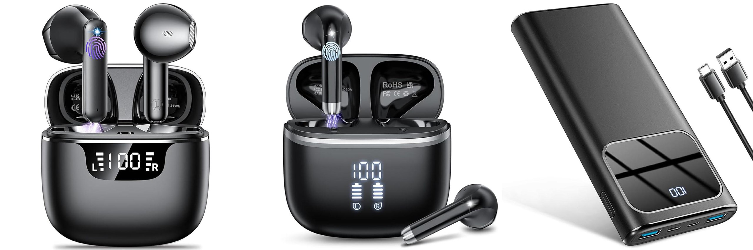 Cuffie Bluetooth e Power Bank – offerta fino all’85%