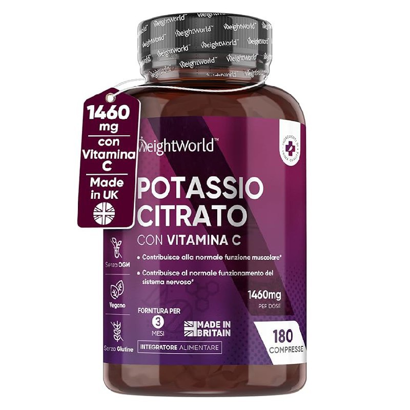 Potassio Citrato + Vitamina C fino al 30% di sconto
