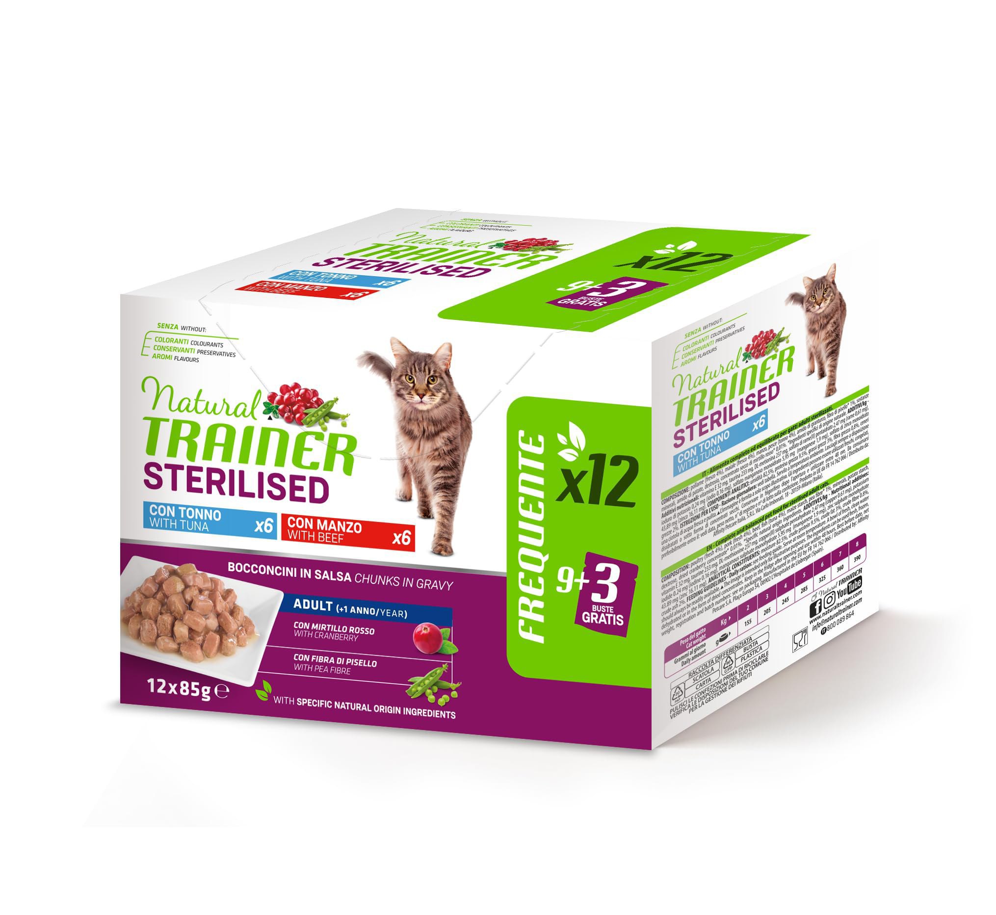 Natural Trainer Cibo Gatti Sterilizzati: fino al 20% di sconto Deal