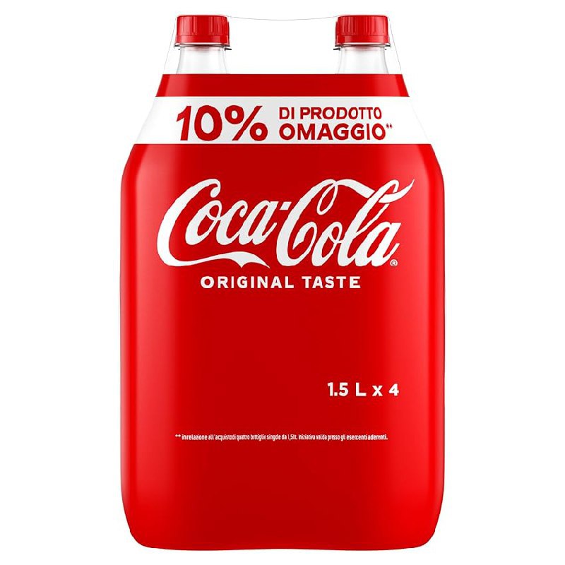 Coca-Cola 4 Bottiglie – fino al 41% di sconto Deal