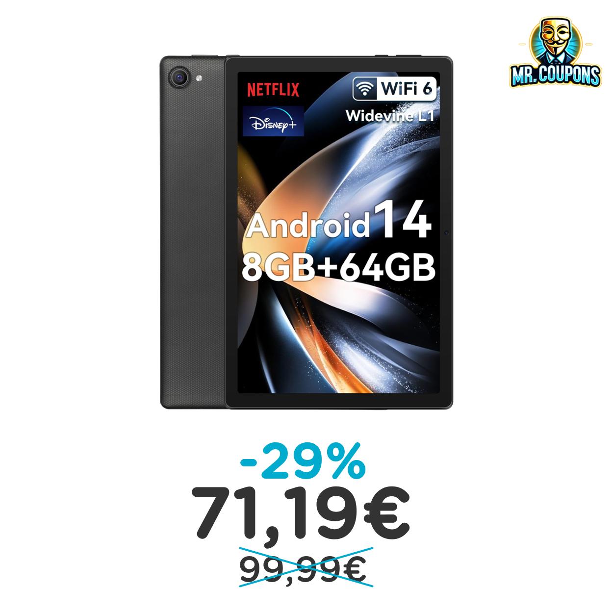 Tablet Whitedeer 10 fino al 29% offerta