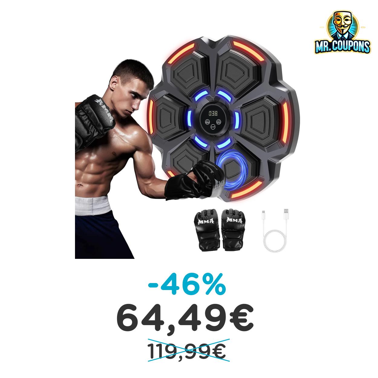 Macchina da boxe musicale: fino al 46% di sconto!