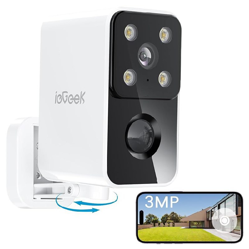 ieGeek Telecamera Wi-Fi: fino al 25% off Offerte