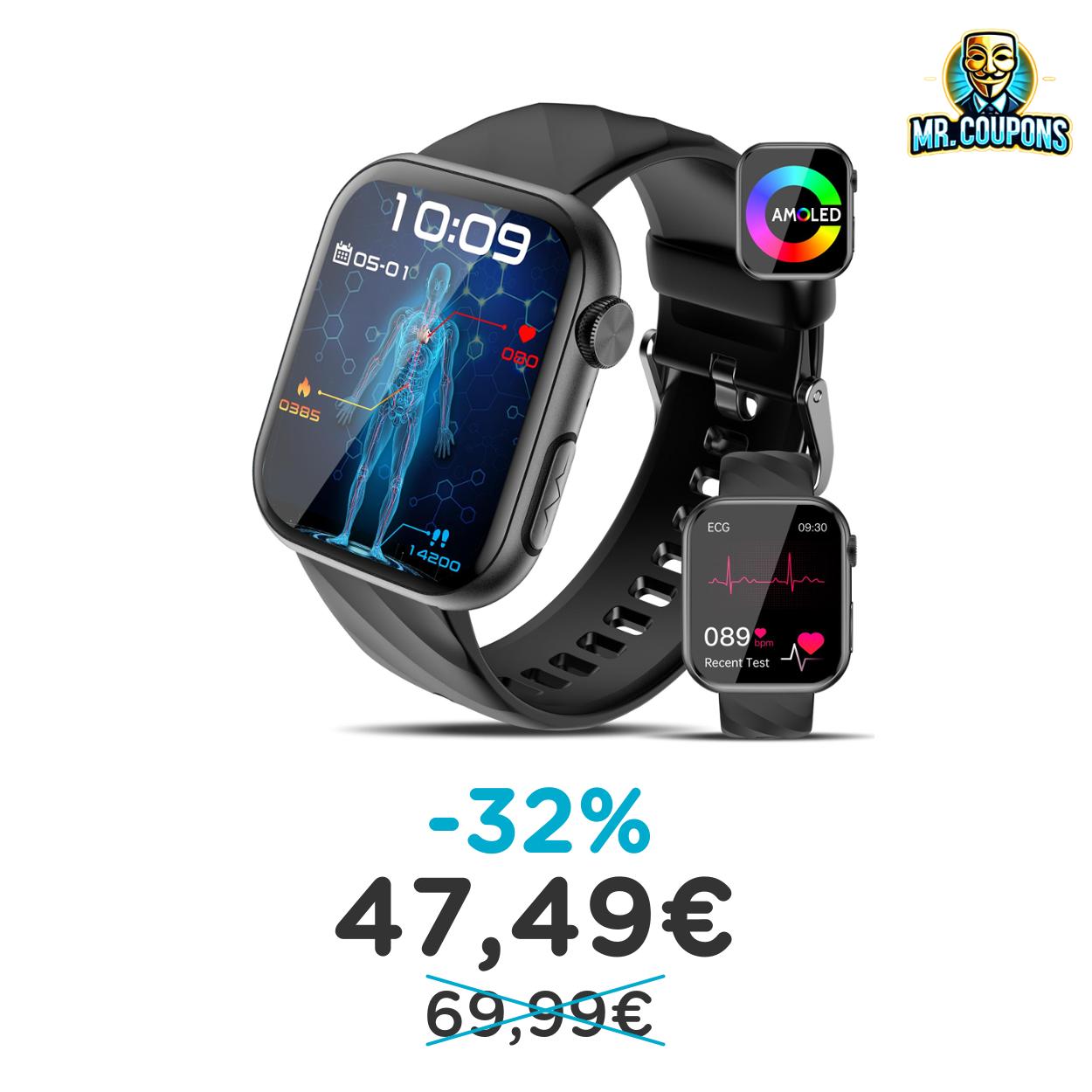 Smartwatch Lgnitek: fino al 32% di sconto su Amazon