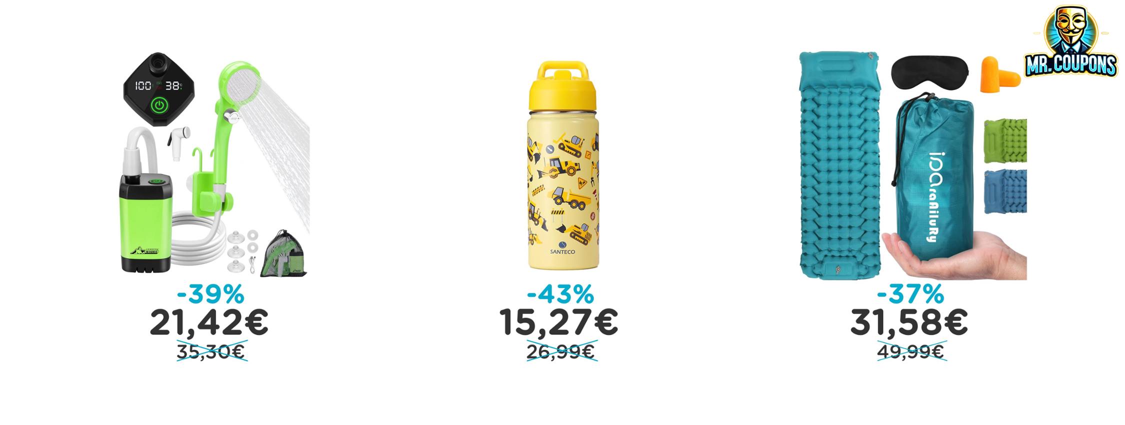 Doccia Campeggio WADEO: fino al 43% di sconto su Deal