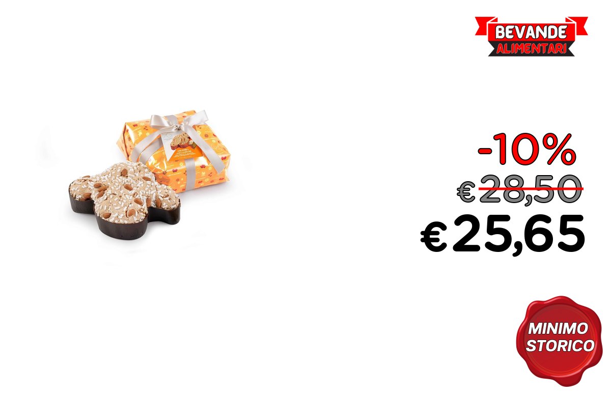 Cioccolato Gourmet Colomba di Pasqua fino al 10% off Deal
