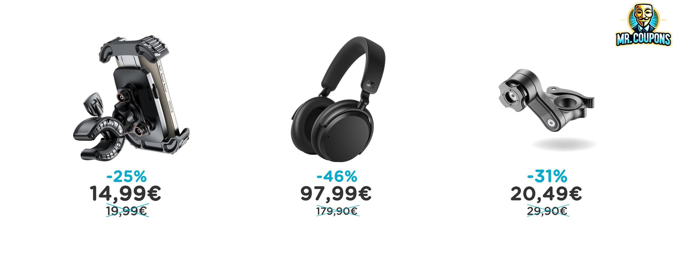 Sennheiser Cuffie Bluetooth up to 46% off Deals