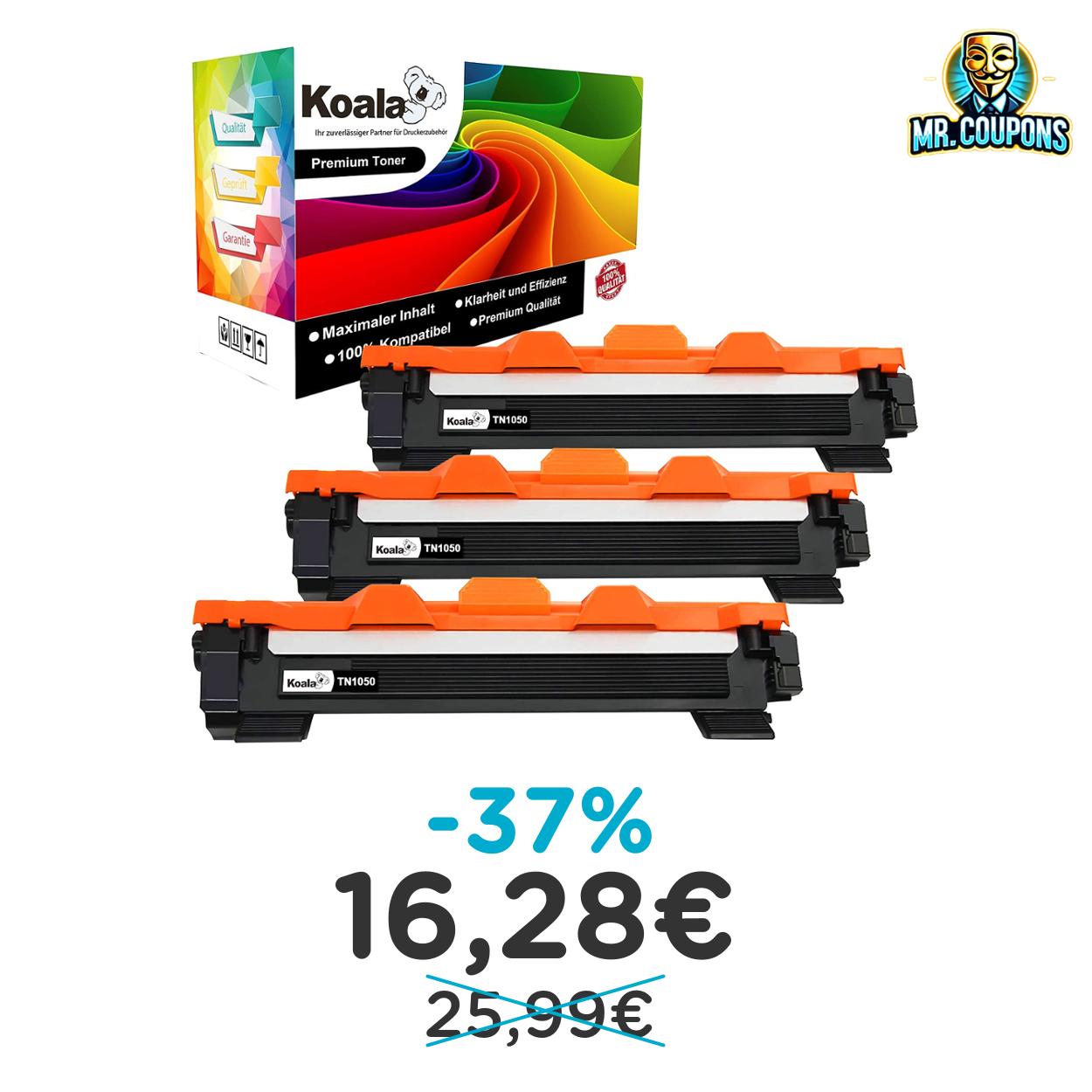 Cartucce Toner Koala TN-1050 fino al 37% di sconto